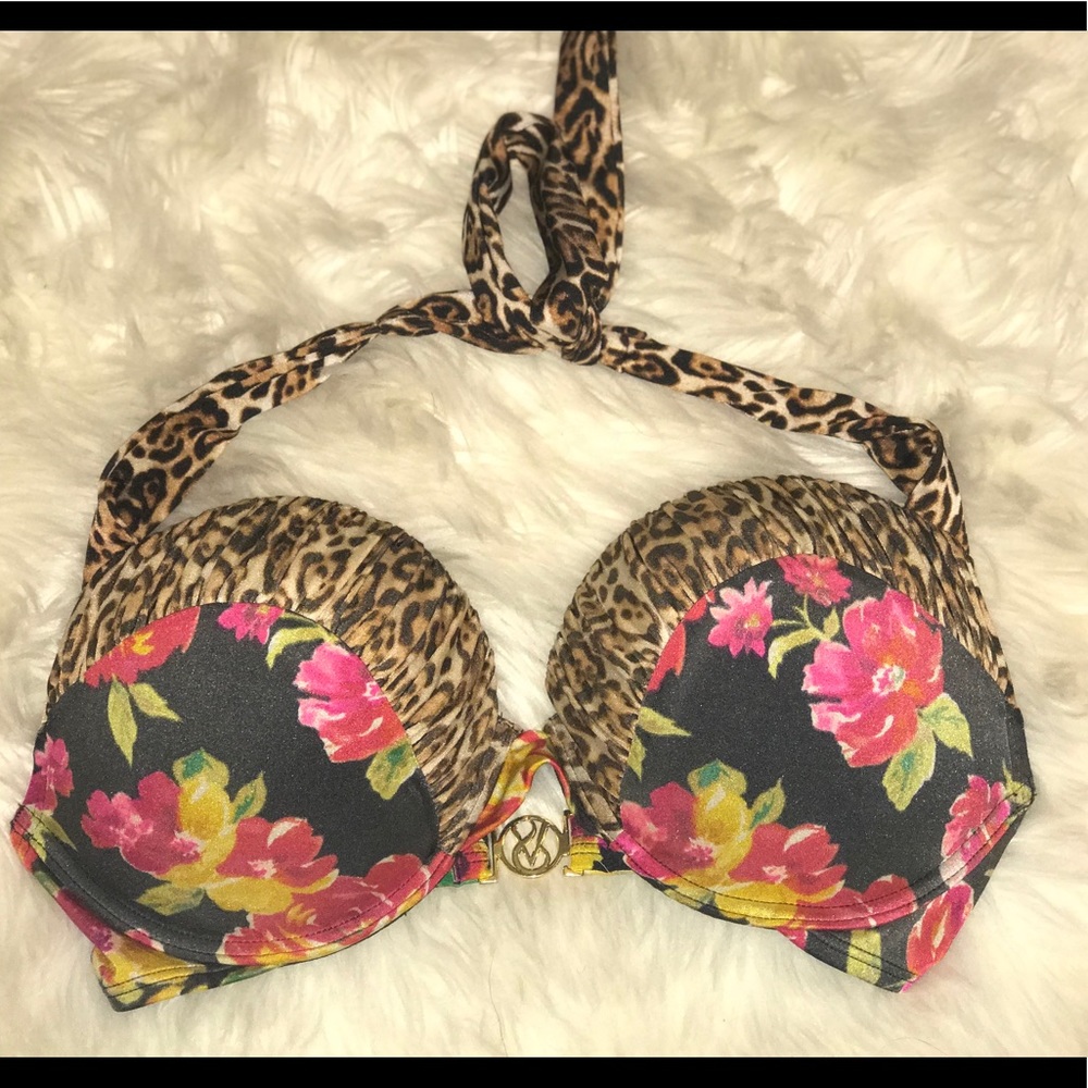 Victoria Secret Add 2 Cup Bombshell Swim Top